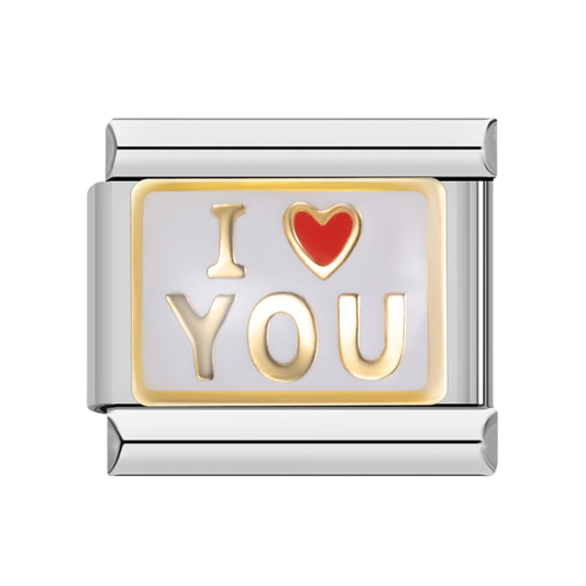 I Heart You Bracelet Charm