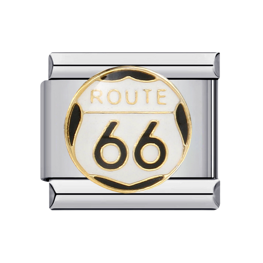 Route 66 Bracelet Charm